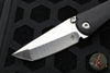 Borka Blades Custom Knives SBTF Custom Folder - Satin- Stonewash Ti And Black G-10