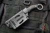 Borka Blades SRambit Fixed Blade -Stonewash with Black G-10 Scales