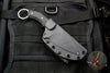Borka Blades SRambit Fixed Blade -Stonewash with Black G-10 Scales