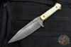 Blackside Customs Fedele X- Tanto Edge- Beskar Blade- Brass Scales- BSC-FX-BESKAR