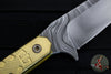 Blackside Customs Fedele X- Tanto Edge- Beskar Blade- Brass Scales- BSC-FX-BESKAR