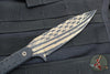 Blackside Customs Fedele X- Tanto Edge- Patriot Blade- Black G-10 Scales BSC-FX-PATRIOT-BLKG10