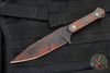 Blackside Customs Fedele X- Tanto Edge- Orange Half-Tone Camo- Orange Camo Carbon Scales BSC-FX-ORCAMO-ORCF