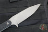 Blackside Customs Fedele X- Tanto Edge- Bead Blast Finished Blade- Black G-10 Scales BSC-FX-BB-BLKG10
