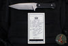 Blackside Customs Fedele X- Tanto Edge- Stonewash with Black G-10 Scales BSC-FX-SW-BLKG10