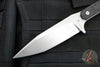 Blackside Customs Fedele X- Tanto Edge- Stonewash with Black G-10 Scales BSC-FX-SW-BLKG10