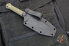 Blackside Customs Fedele X- Tanto Edge- Stonewash with OD Green G-10 Scales BSC-FX-SW-ODG10