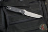 Blackside Customs Kimura Fixed Blade - Gray Matter Finish- Black G-10 Scales BSC-K1-GM-BLKG10