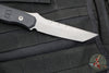 Blackside Customs Kimura Fixed Blade - Gray Matter Finish- Black G-10 Scales BSC-K1-GM-BLKG10