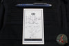 Blackside Customs Titanium Pen- Matte Blue Finish