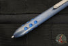 Blackside Customs Titanium Pen- Matte Blue Finish