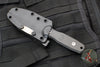 Blackside Customs Phase 7 Double Edge Dagger - Gray Matter with Carbon Fiber Scales BSC-P7-GRY-CF