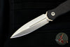 Blackside Customs Phase 7- Double Edge Dagger - Stonewash with Carbon Fiber Scales BSC-P7-SW-CF