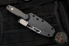 Blackside Customs Phase 7- Double Edge Dagger - Stonewash with Carbon Fiber Scales BSC-P7-SW-CF