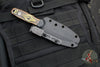 Blackside Customs Starlingear Colaboration- Copper Handled Phase 7- Double Edge Damascus Dagger - One Off Art Deco
