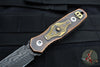 Blackside Customs Starlingear Colaboration- Copper Handled Phase 7- Double Edge Damascus Dagger - One Off Art Deco