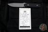 Blackside Customs Plan B Fixed Blade- Gray Matter Finish- Black G-10 Scales BSC-PB-GM-BLKG10