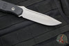 Blackside Customs Plan B Fixed Blade- Gray Matter Finish- Black G-10 Scales BSC-PB-GM-BLKG10