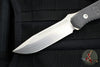 Blackside Customs Plan B Fixed Blade - Stonewash Finish- Carbon Fiber Scales BSC-PB-SW-CF