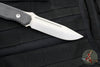 Blackside Customs Plan B Fixed Blade - Stonewash Finish- Carbon Fiber Scales BSC-PB-SW-CF