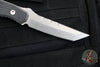 Blackside Customs- Kimura Fixed Blade - Stonewash Finish- Carbon Fiber Scales BSC-K1-SW-CF