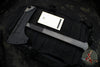 Blackside Customs Rykochet- Tomahawk- Black PVD Finished- Gray Matter Finished Titanium Handle Scale- Gray Matter Titanium Head Scales- Titanium Hardware BSC-T-BLK-GMTI-GMTI