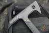 Blackside Customs Rykochet- Tomahawk- Black PVD Finished- Black G-10 Handle Scale- Carbon Fiber Head Scales- Titanium Hardware BSC-T-BLK-BLKG10-CF
