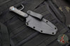 Blackside Customs Fedele X- Tanto Edge- Black DLC Blade- Carbon Fiber Scales- Blue Titanium Hardware BSC-FX-DLC-CF