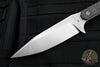 Blackside Customs Fedele X- Tanto Edge- Stonewash with Carbon Fiber Scales BSC-FX-SW-CF