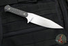 Blackside Customs Fedele X- Tanto Edge- Stonewash with Carbon Fiber Scales BSC-FX-SW-CF