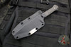 Blackside Customs Fedele X- Tanto Edge- Stonewash with Carbon Fiber Scales BSC-FX-SW-CF