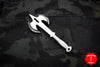 Burn Knives Battle Axe Bottle Opener Keychain