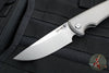 Chaves Knives Liberation 229- Drop Point - Full Titanium Handle- Satin Belt Finished Blade