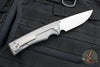 Chaves Knives Liberation 229- Drop Point - Full Titanium Handle- Satin Belt Finished Blade