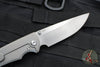 Chaves Knives Liberation 229- Drop Point - Full Titanium Handle- Satin Belt Finished Blade