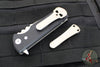 Chaves Knives T.A.K. Flipper - Drop Point- Black G-10 Scales