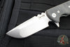 Chaves Knives T.A.K. Flipper - Drop Point- Black Micarta Scales