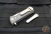 Chaves Knives T.A.K. Flipper - Drop Point- Black Micarta Scales