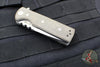 Chaves Knives T.A.K. Flipper - Drop Point- OD Green Micarta Scales