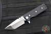 Chaves Knives T.A.K. Flipper - Tanto Edge- Black G-10 Scale
