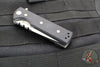 Chaves Knives T.A.K. Flipper - Tanto Edge- Black G-10 Scale