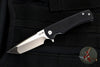 Chaves Knives Street Liberation- Tanto Edge - Black G-10 And Titanium Handle- Satin
