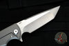 Chaves Knives Street Liberation- Tanto Edge - Black G-10 And Titanium Handle- Satin