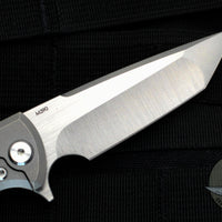 Chaves Knives Street Liberation- Tanto Edge - Black G-10 And Titanium Handle- Satin