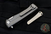 Chaves Knives Street Liberation- Tanto Edge - Black G-10 And Titanium Handle- Satin