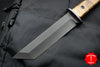 Dwyer Custom Goods BC-B Fixed Tanto Edge with Spalted Maple Handle ZircTi Fitted Guard