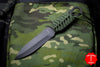 Duane Dwyer Custom Goods Model MB-1911 Fixed Blade with OD Green Cord Wrapped Handle