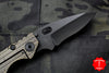 Duane Dwyer Custom Goods BBN-L custom folder USS New Jersey Teak Wood Handle Black Modified Recurve V-Grind Blade