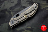 Duane Dwyer Custom Goods BBN-L custom folder USS New Jersey Teak Wood Handle Black Modified Recurve V-Grind Blade