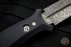 Elishewitz Custom Knives 4" Boot Dagger -Spear Point-Black Snow Finish